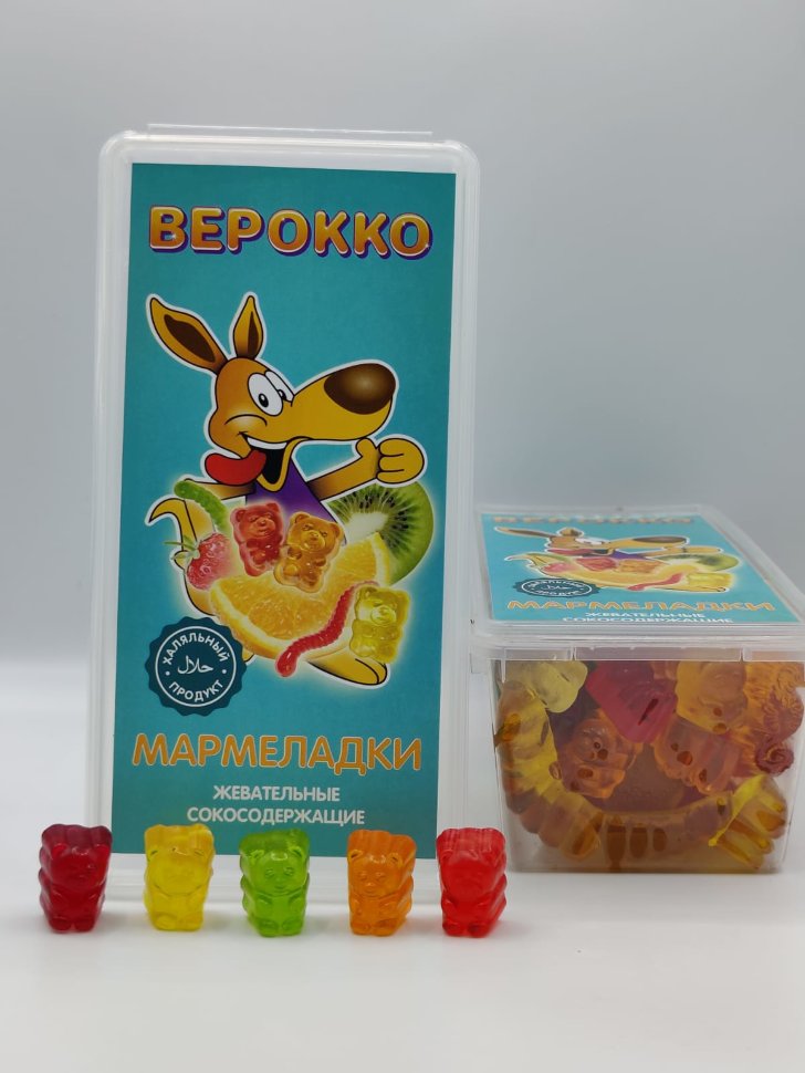  Жевательный мармелад Мишки фруктовые, 250г   в Соликамске
